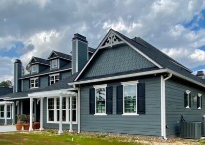 Gutter on new construction project